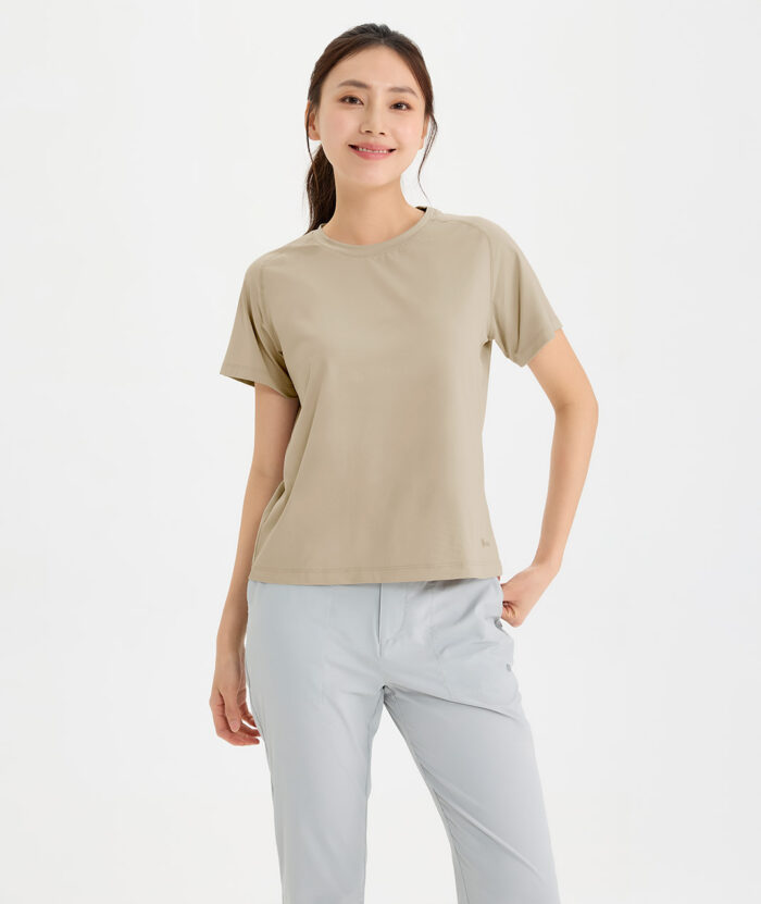 UV Cut Apex Cooling Stretch Crew Neck Short Sleeve Top