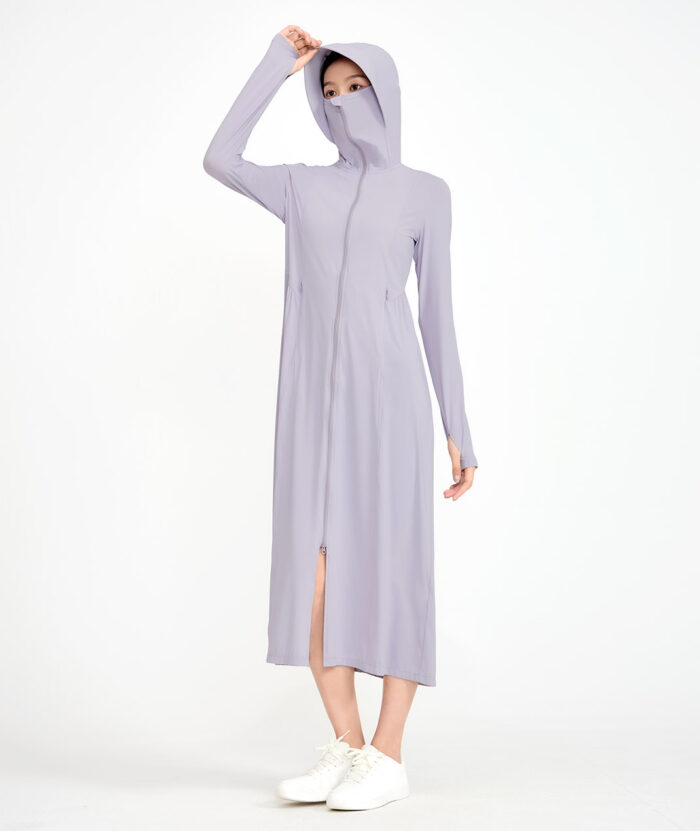 UV Cut Apex Ultra-Cool Flowy Long Coat