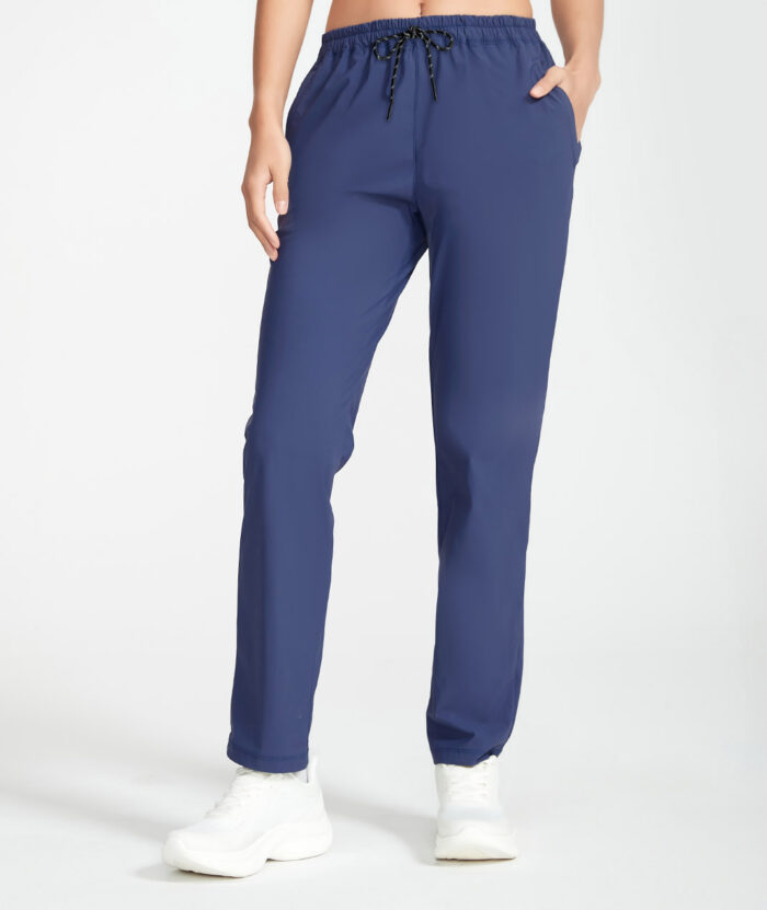 UV Cut-Apex Cool Stretch Straight Pants-WOMEN